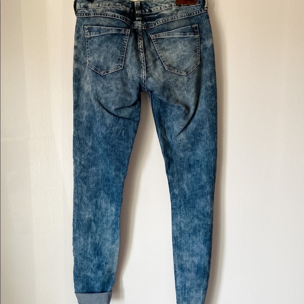 Express “acid wash” skinny jeans - Picture 2 of 2